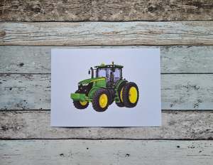 Original Paintings: Tractor Print