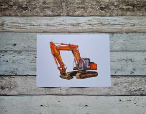 Original Paintings: Digger Print