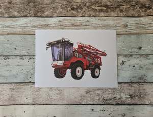 Original Paintings: Sprayer Print