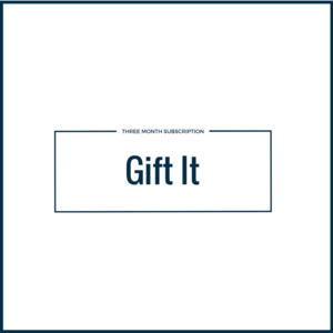 Gift Subscription: The Gift Subscription  3 Month