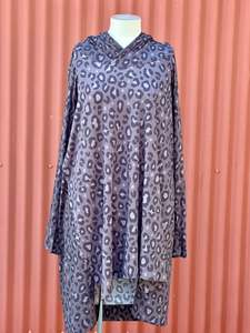 LALA Animal Print Hoodie - Size 3XL