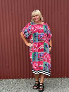 Sale Clearance: Sofia Dress -Beetle Juice