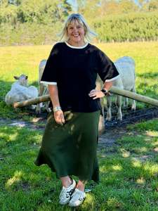 Bias Skirt - Meadow