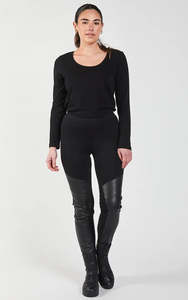 Vegan Leather Leggings