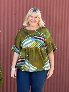 Obi Fashion Collection: Picasso Shell Top