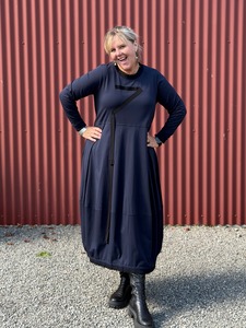 Marcia Dress -Navy