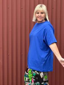 Oversized Box Tee - Colbolt