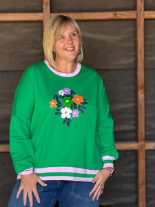Sweatshirt | Green Bunch