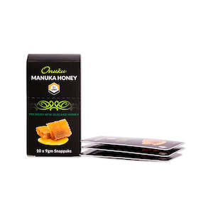 Manuka Honey: 100% New Zealand Manuka Honey Snap Pak UMF5+  (NZ tax not included)