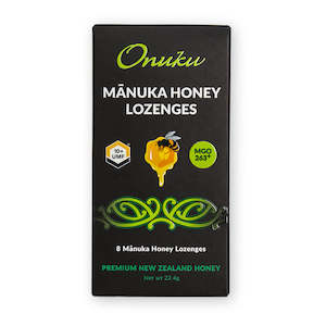 Manuka Honey: [BUY5GET1FREE]New Zealand Manuka Lozenges UMF10+ X 8 (NZ tax not included)