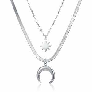 Jewellery: Onyx Luna Layered Necklace