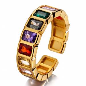 Jewellery: Onyx Kaleidoscope Adjustable Ring