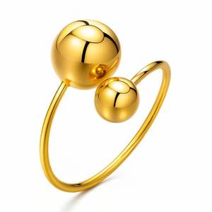 Onyx Orbit Adjustable Ring