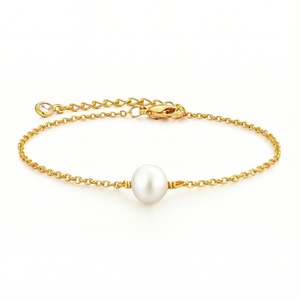 Onyx Lumière Pearl-Effect Bracelet