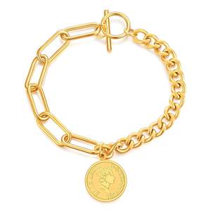 Onyx Intensity Chain Bracelet