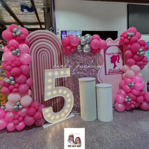 Elite Package Kids Themed Backdrops: BARBZ PACKAGE