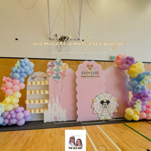 Themed Backdrops Packages: WONDERLAND PACKAGE