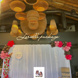 Themed Backdrops Packages: LORIELLE PACKAGE