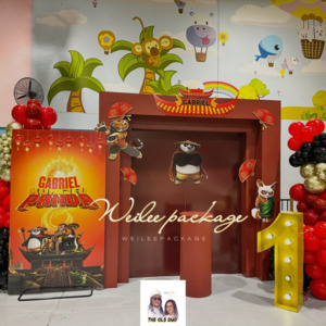 Themed Backdrops Packages: WEILEE PACKAGE