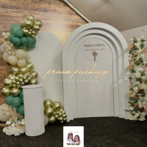 Themed Backdrops Packages: PRAISE PACKAGE