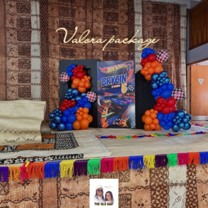 Themed Backdrops Packages: VALORA PACKAGE