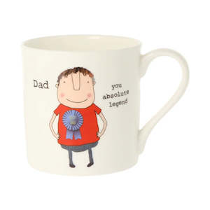 Mugs: Rosie Made A Thing Dad Legend Mug