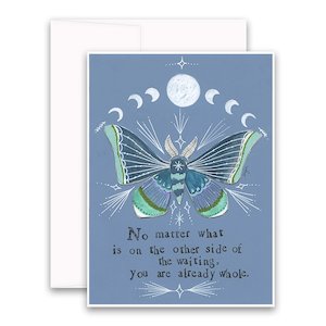 Curly Girl Design Already Whole Greeting Card