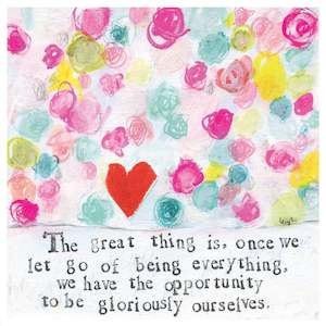 Curly Girl Design Gloriously Ourselves Greeting Card