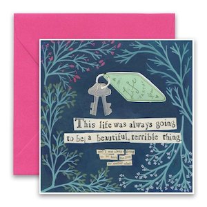 Curly Girl Design: Curly Girl Design Beautiful Terrible Thing Greeting Card