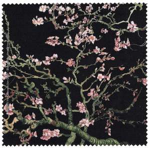 Amandiers (Black) - Van Gogh Microfibre Lens Cloth