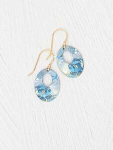 Holly Yashi: Holly Yashi Heather Earrings - Sky Blue