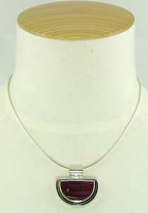 Equadorian 950 & Spondylus Pendant (chain is not included)