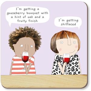 Rosie Made A Thing Wine Tasting Coaster - LAST CHANCE - No Longer Available!