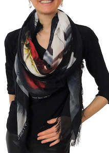 Scarves: Love's Pure Light Scarf D-82A Queen Ciao Bella With A Crown