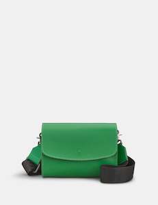Yoshi Newham Green Leather Cross Body Satchel Bag - YB261 7