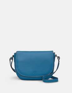 Handbags: Yoshi Claredon Petrol Blue Flap Over Cross Body Bag - YB242 48
