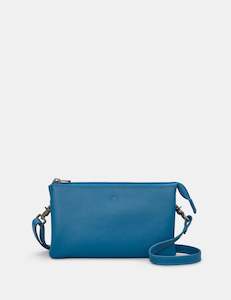 Handbags: Yoshi Logan Petrol Blue Leather Multiway Cross Body Bag - YB235 48