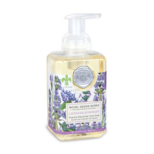 Soap: Michel Design Works Lavender Rosemary Foaming Soap