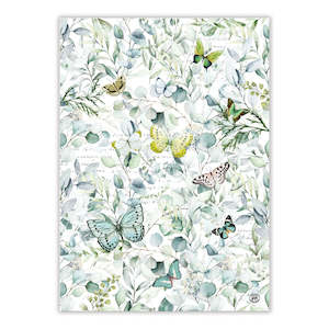 Gifts Decor: Michel Design Works Butterfly Fields Tea Towel