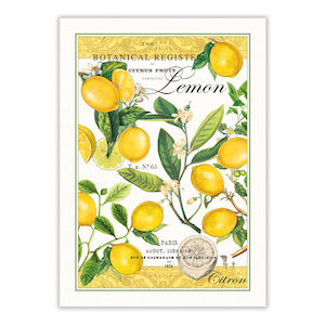 Gifts Decor: Michel Design Works Lemon Basil Tea Towel