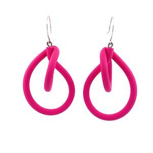 Samuel Coraux: Samuel Coraux NY Earrings - Rose Matt