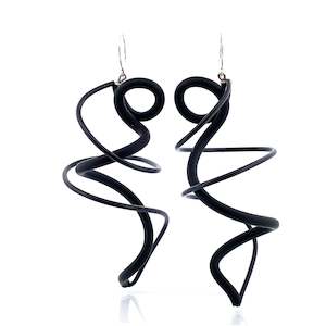 Samuel Coraux Big Defile Earrings - Mix Noir