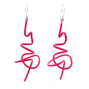 Samuel Coraux: Samuel Coraux Giz Earrings - Rose Gloss