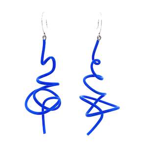 Samuel Coraux Giz Earrings - Bleu Gloss