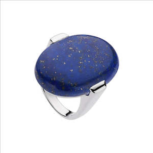 Rings: NAJO Sterling Silver & Lapis Lazuli Ring