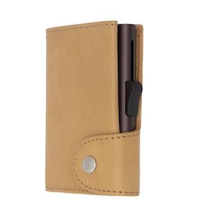 Wallets: C-Secure RFID X Large Wallet Vegetable Tanned Saddle