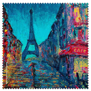 Lens Cloths: Paris Street Microfibre Cloth