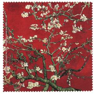 Amandiers (Red) - Van Gogh Microfibre Lens Cloth
