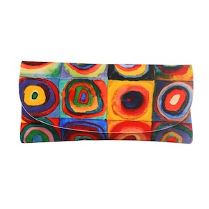 Colour Study - Kandinsky - Velour Glasses Case With Microfiber Lining