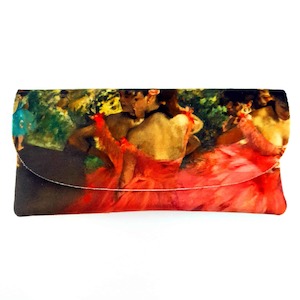 Dancers In Pink 1885 - Degas Velour Glasses Case With Microfiber Lining